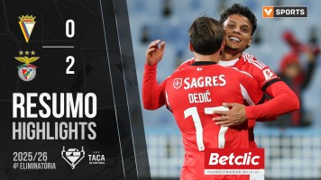Atlético CP 0-2 SL Benfica